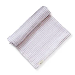 Striped Swaddle in Stripes Away Petal