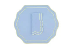 Stucco Linen Napkin and Placemat, Set of 4