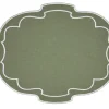 Studio Collection - Belle Placemat in Dark Green, Set of 4