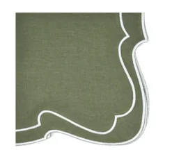 Studio Collection - Belle Napkin in Dark Green, Set of 4