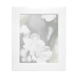 Studio Frame in White Pebble Grain Leather