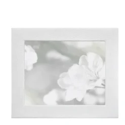 Studio Frame in White Pebble Grain Leather
