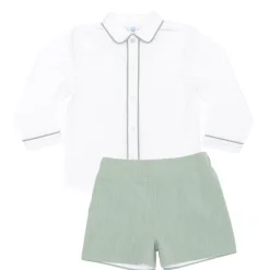 Sullivan Short Set in Hanover Herringbone