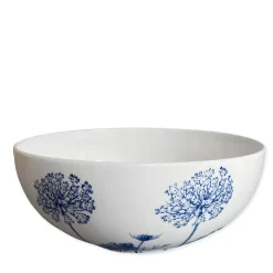 Summer Blues Vegetable Serving Bowl