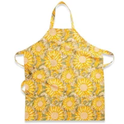 Sunflower Apron Yellow & Green
