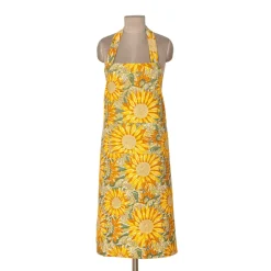 Sunflower Apron Yellow & Green