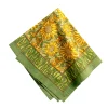 Sunflower Napkins in Yellow & Green, Set of 6