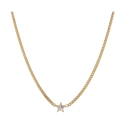 Super Duper Diamond Star Necklace