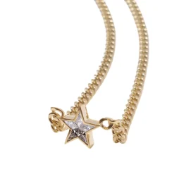 Super Duper Diamond Star Necklace