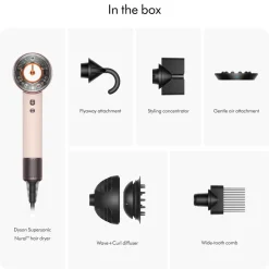 Supersonic Nural Hair Dryer in Ceramic Pink & Rose Gold