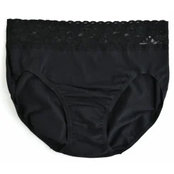 SUPIMA® Cotton French Brief in Black