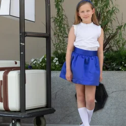 Sutton Skirt in Boylston Blue