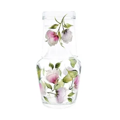 Sweet Pea Carafe And Tumbler