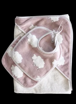 Sweet Sheep Jacquard Bath Set