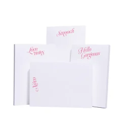 Sweetheart Notepads, Set of 4