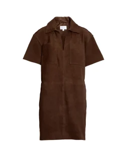 Tabby Dress in Chocolate