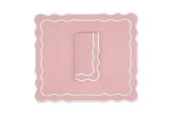 Tableau Cotton Blend Napkin and Placemat, Set of 4