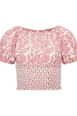 Tahiti Blouse in Pink