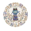 Taika Dinner Plate Flat 10.75" in White