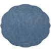 Tailored Placemats in Blue, Set of 4