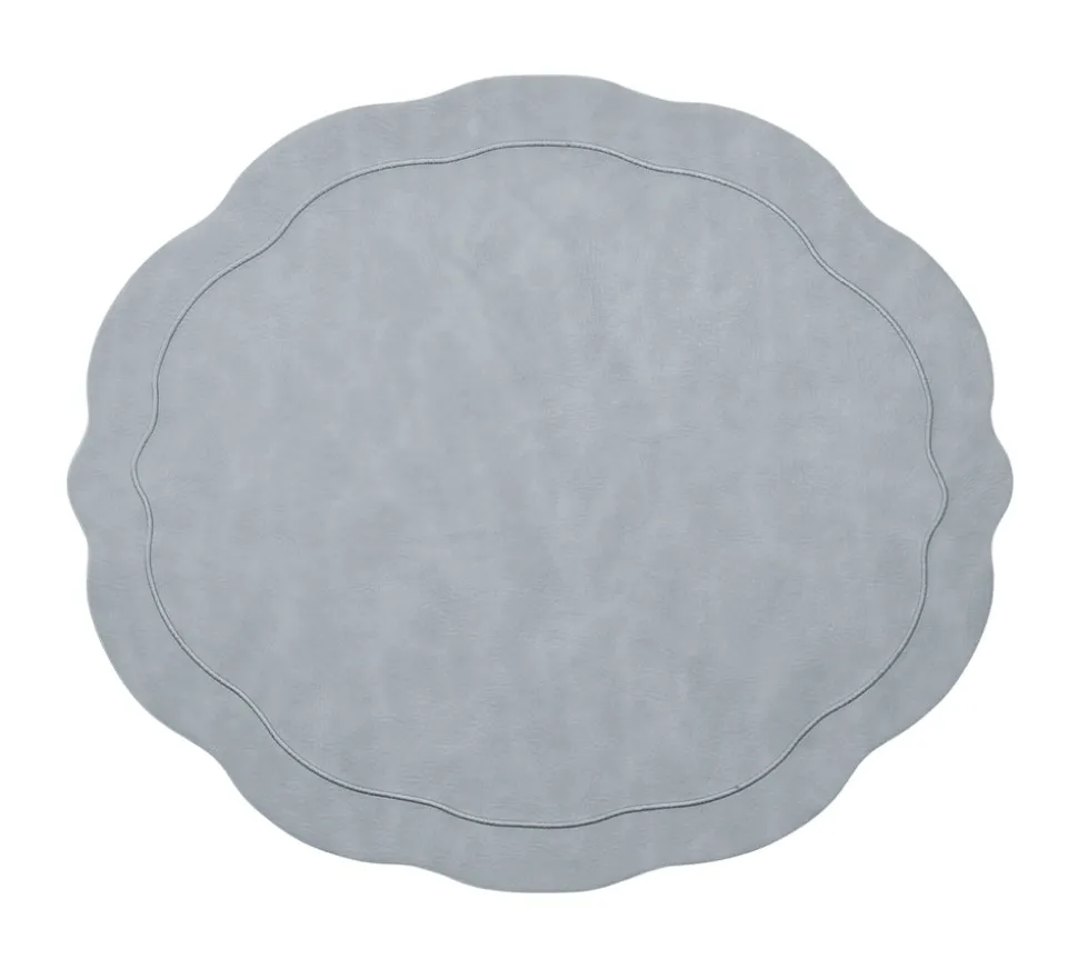 Tailored Placemats in Steel Gray, Set of 4