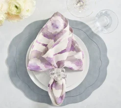 Tailored Placemats in Steel Gray, Set of 4