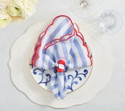 Tailored Placemats in White, Set of 4