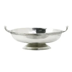 Talbot Manor Caroline Serving Bowl with Handles Round Footed