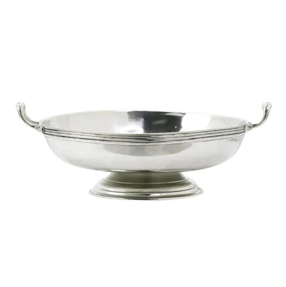 Talbot Manor Caroline Serving Bowl with Handles Round Footed