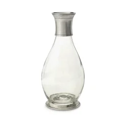 Tall Carafe with Collar & Top