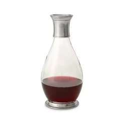 Tall Carafe with Collar & Top