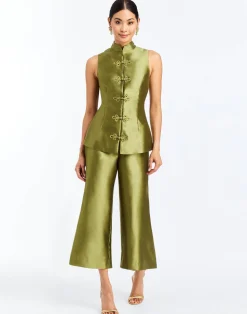 Tamara Top in Olive Green