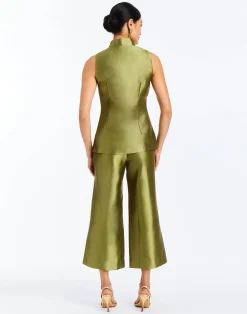 Tamara Top in Olive Green