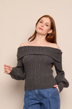 Tamberley Top in Charcoal