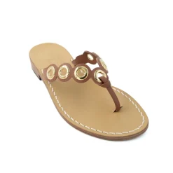 Tara Leather Thong Sandal