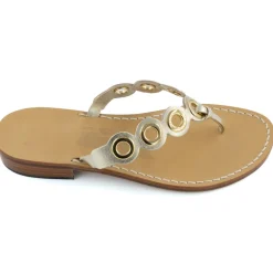 Tara Leather Thong Sandal