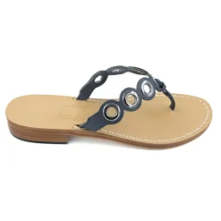 Tara Leather Thong Sandal