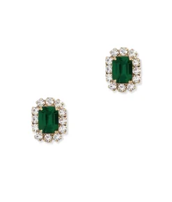 Tati Studs in Emerald