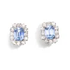 Tati Studs in Light Sapphire