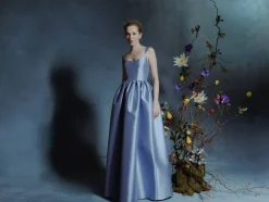 Tatiana Mikado Full Skirt Corset Gown