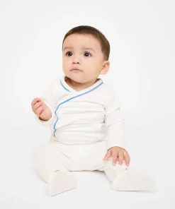 Tatum Baby Pant in Blue Piping