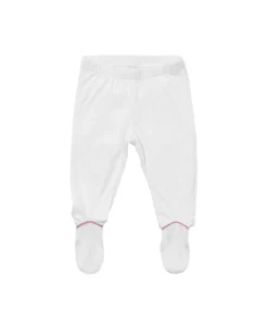 Tatum Baby Pant in Rose Piping