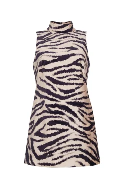 Tay Dress in Zebra Blush