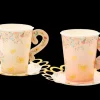 Tea Party Cups & Saucers Set