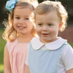 Teddy Peter Pan in Classic White