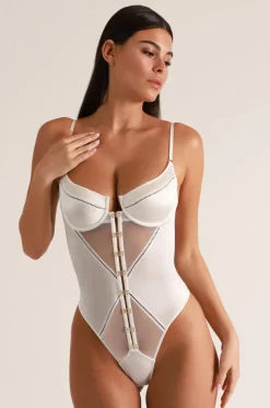 Temptress Bodysuit in Ivory
