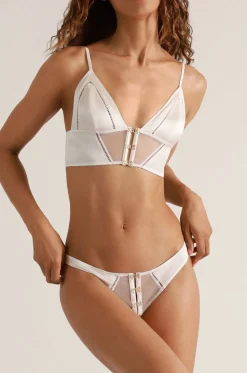 Temptress Soft Cup Longline in Ivory