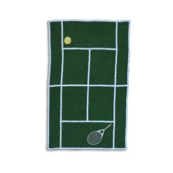 Tennis Court Cocktail Napkins, Set of 4