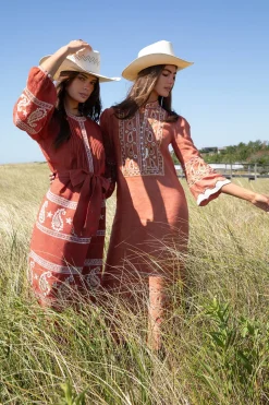 Terracotta Blythe Dress