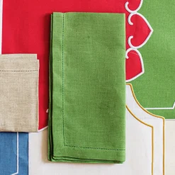 Tessuti Sage Green Napkins, Set of 4